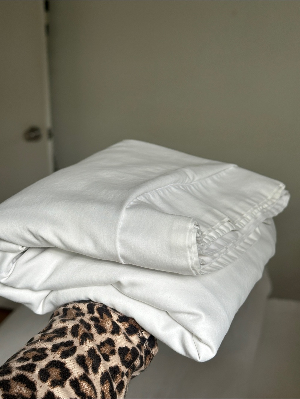 The Studio 4301 Embroidery Collection pillowcase set